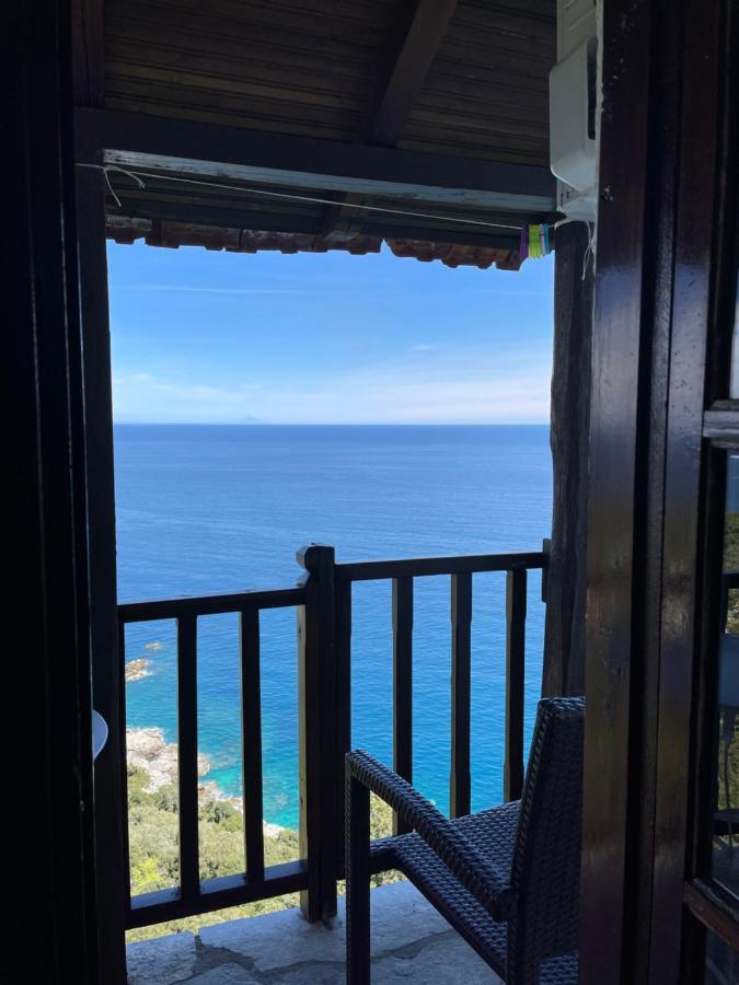 Double Studio Room By The Sea Tsagarada Exterior foto